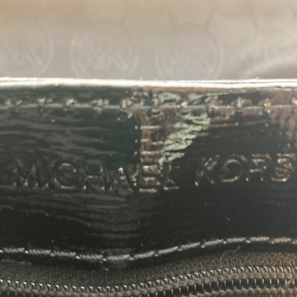 Michael Kors Black Patent Studded Chain Shoulder or Crossbody - Picture 5 of 11